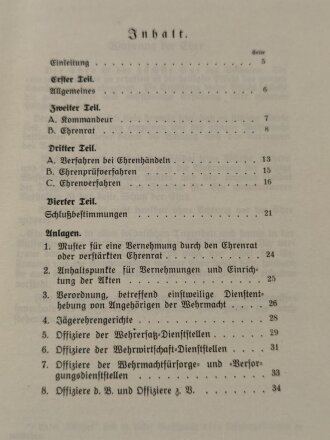 Der Oberbefehlshaber der Kriegsmarine "Wahrung der Ehre", Neudruck 1938, 40 Seiten, DIN A5