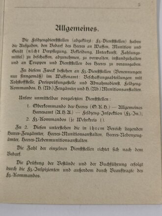 Merkbuch für Vorarbeiter der Heeresmunitionsanstalt Siegelsbach, 28 Seiten, 12 x 16,5  cm