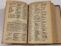 "Kalender für Reichsjustizbeamte" 1941, Teil 2, 1119 Seiten, Kleinformat, stark gebraucht, Einband fast lose