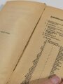 "Kalender für Reichsjustizbeamte" 1941, Teil 2, 1119 Seiten, Kleinformat, stark gebraucht, Einband fast lose