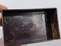 Streubüchse aus 100 Gramm Ladung der Wehrmacht , Nachkriegsanfertigung " Schwerter zu Pflugscharen"