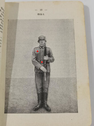 Ausbildungsvorschrift für die Infanterie Heft II Die Schützenkompanie Teil a, 1938, 192 Seiten, DIN A6, gebraucht