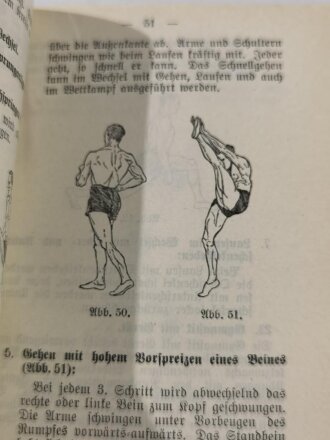 H.Dv.475, Sportvorschrift für das Heer, datiert 1938, 126 Seiten, DIN A6, gebraucht