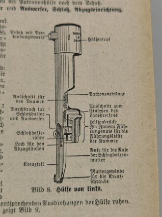 Der Dienstunterricht im Heere, Ausgabe für den Nachrichtensoldaten, 13. Auflage, Jahrgang 1942, 443 Seiten, DIN A5 , stark gebraucht