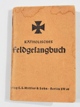 Katholisches Feldgesangbuch, 95 Seiten, Kleinformat,...