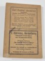 Leitfaden für den Unterricht in den Sanitätskolonnen, 2. verbesserte Auflage, Heidelberg 1923, 192 Seiten, 10,5 x 15,5 cm, stark gebraucht