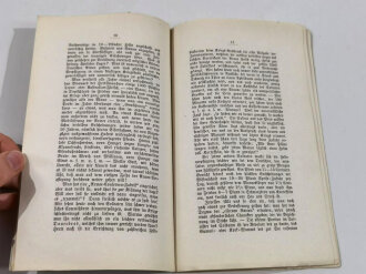 Die Heeres-Verpflegung im Krieg und Frieden, 1879, 21 Seiten, 13 x 21,5 cm, gebraucht