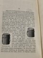 Ein neues Feldkochgeschirr für Soldaten, Arbeiter und Reisende, 1886, 36 Seiten, 14 x 20,5 cm, gebraucht