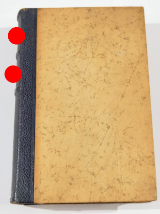 Adolf Hitler, " Mein Kampf" I und II Band, ungekürzte Ausgabe von 1936, 781 Seiten, 13 x 19,5 cm, gebraucht, mit Widmung eines Kreisleiter