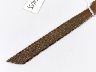 1.Weltkrieg, Brieföffner aus Granatführungsband, Gesamtlänge 22cm