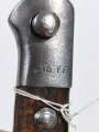 Türkei, Seitengewehr Süngü Modell 1935 , genietetete Griffschalen ,