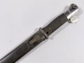 Seitengewehr M84/98 für K98 der Wehrmacht ,gereinigt, nicht nummerngleich,Hersteller Mundlos 1939