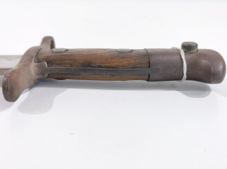 Schweiz, Seitengewehr Modell Schmidt-Rubin Model 1899, ungereinigt