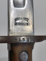 Schweiz, Seitengewehr Modell Schmidt-Rubin Model 1899, ungereinigt