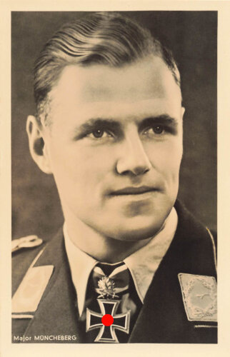 Hoffmann Fotopostkarte Major Müncheberg