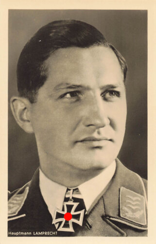 Hoffmann Fotopostkarte Hauptmann Lamprecht