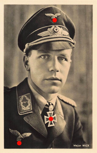 Hoffmann Fotopostkarte Major Wick