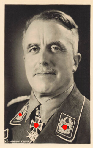 Hoffmann Fotopostkarte Korpsführer Keller