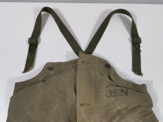 U.S. Navy WWII winter deck pants. Size small. Used,...