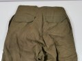 U.S. Army Air Force WWII Type A-10 pants in size 38. Well used, uncleaned