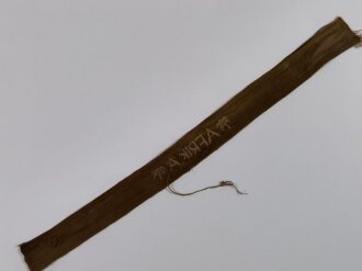 Ärmelband "Afrika" Länge 46 cm, getragenes Stück