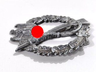 Infanterie Sturmabzeichen in Silber mit Hersteller "...