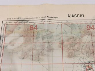 Deutsche Fliegerkarte Ajaccio Frankreich, nach dem Krieg Rückseitig nochmals bedruckt " Schwerter zu Pflugscharen", Sie erhalten 1 Stück