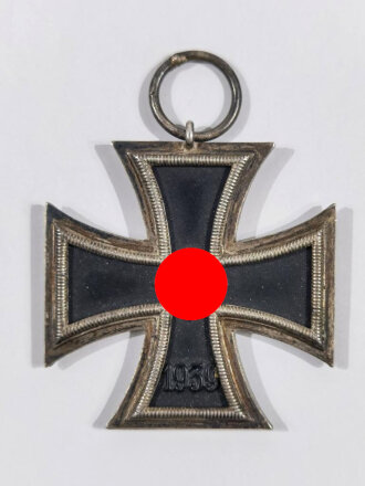 Eisernes Kreuz 2. Klasse 1939, magnetisch, Hakenkreuz mit voller Schwärzung