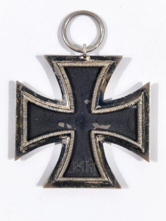 Eisernes Kreuz 2. Klasse 1939, magnetisch, Hakenkreuz  berieben, sonst guter Zustand
