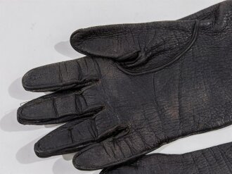 Paar Fallschirmjäger Handschuhe , ungefütterte Ausführung, getragenes Paar