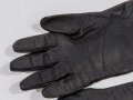 Paar Fallschirmjäger Handschuhe , ungefütterte Ausführung, getragenes Paar