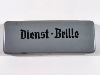 Leeres Etui für eine Dienstbrille der Wehrmacht