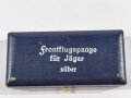 Etui zur "Frontflugspange für Jäger silber" Neuzeitliche REPRODUKTION