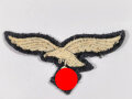 Luftwaffe Brustadler für Mannschaften, Ausführung für die Fliegerbluse