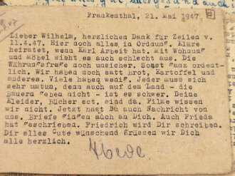 16 Stück Kriegsgefangenen Postkarten eines in Rußland inhaftierten