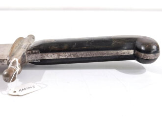 Österrreich/Ungarn Faschinenmesser/Pioniersäbel Modell 1862, ohne Scheide, Hersteller Werndl, diverse Truppenstempel