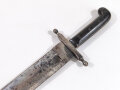 Österrreich/Ungarn Faschinenmesser/Pioniersäbel Modell 1862, ohne Scheide, Hersteller Werndl, diverse Truppenstempel