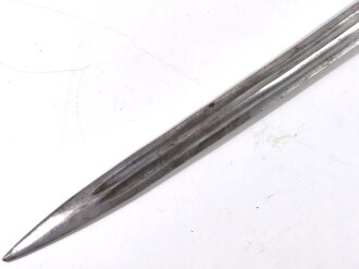 Frankreich, Glaive/Artilleriekurzschwert ähnlich  Modell 1831 aber zierlicher, wohl  für Feuerwehr und Milizeinheiten, Klinge leicht gebogen ohne Scheide, Gesamtlänge56 cm,