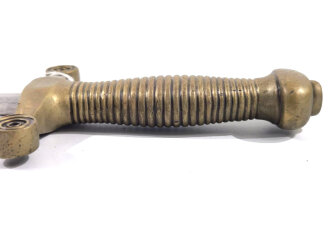 Frankreich, Glaive/Artilleriekurzschwert ähnlich  Modell 1831 aber zierlicher, wohl für Feuerwehr und Milizeinheiten, ohne Scheide, Gesamtlänge 64,5 cm,