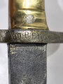 Preussen  Kaiserreich, Seitengewehr Modell 1871, gereinigt, diverse Truppenstempel, Hergestellt W 1874