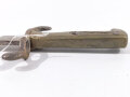 Preussen, Seitengewehr  Modell 1871, Eigentumstück, Narbig, gereinikgt
