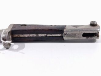 Uruguay , Seitengewehr Modell Mauser 1908/34, nummerngleich, Gesamtlänge 43,5 cm