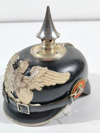 Baden, Pickelhaube für einen einjährig Freiwilligen im  1. Badischen Leib-Grenadier-Regiment Nr. 109