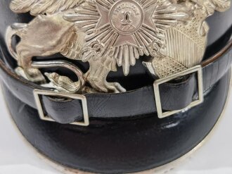 Baden, Pickelhaube für einen einjährig Freiwilligen im  1. Badischen Leib-Grenadier-Regiment Nr. 109