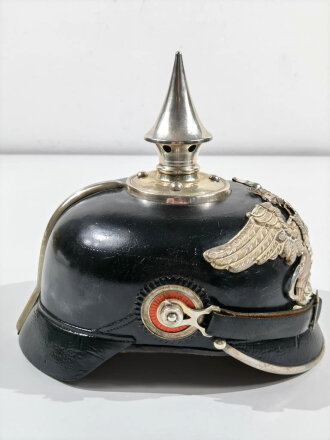 Baden, Pickelhaube für einen einjährig Freiwilligen im  1. Badischen Leib-Grenadier-Regiment Nr. 109