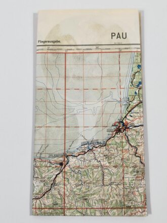 Deutsche Fliegerkarte Pau Frankreich, nach dem Krieg Rückseitig nochmals bedruckt " Schwerter zu Pflugscharen", Sie erhalten 1 Stück