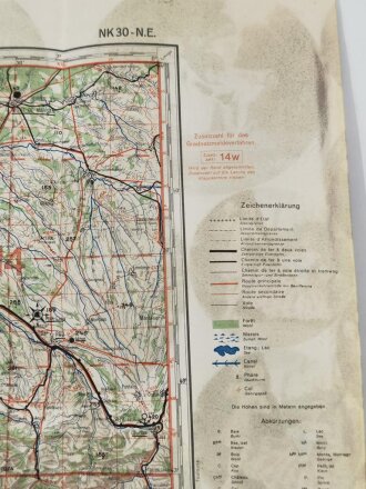 Deutsche Fliegerkarte Pau Frankreich, nach dem Krieg Rückseitig nochmals bedruckt " Schwerter zu Pflugscharen", Sie erhalten 1 Stück