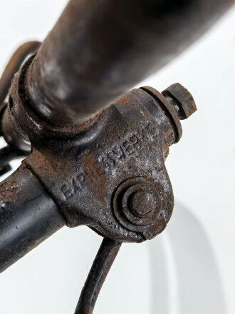 Express Lenker für ein Truppenfahrrad der Wehrmacht, Originallack, ungereinigtes Stück