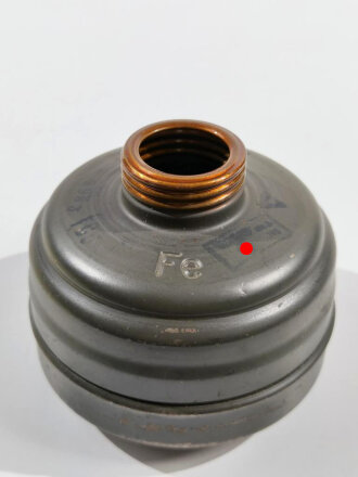 Gasmaskenfilter , Filtereinsatz 41 der Wehrmacht,...