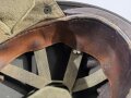 British 1944 dated dispatch riders helmet. Used, good condititon, size 7